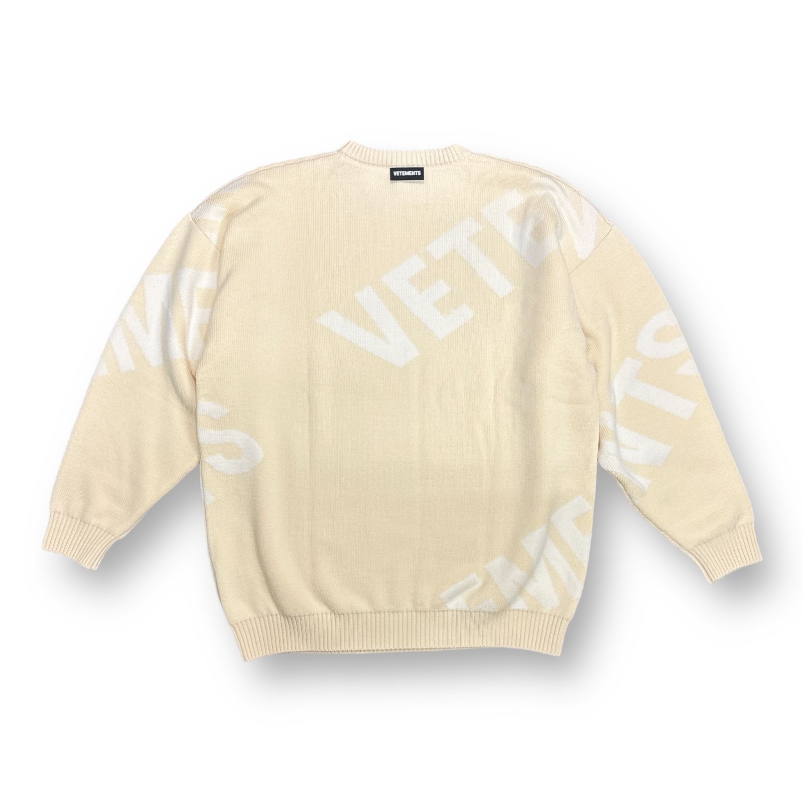 未使用品 ヴェトモン ベトモン VETEMENTS 22SS HAUTE COUTURE LOGO 