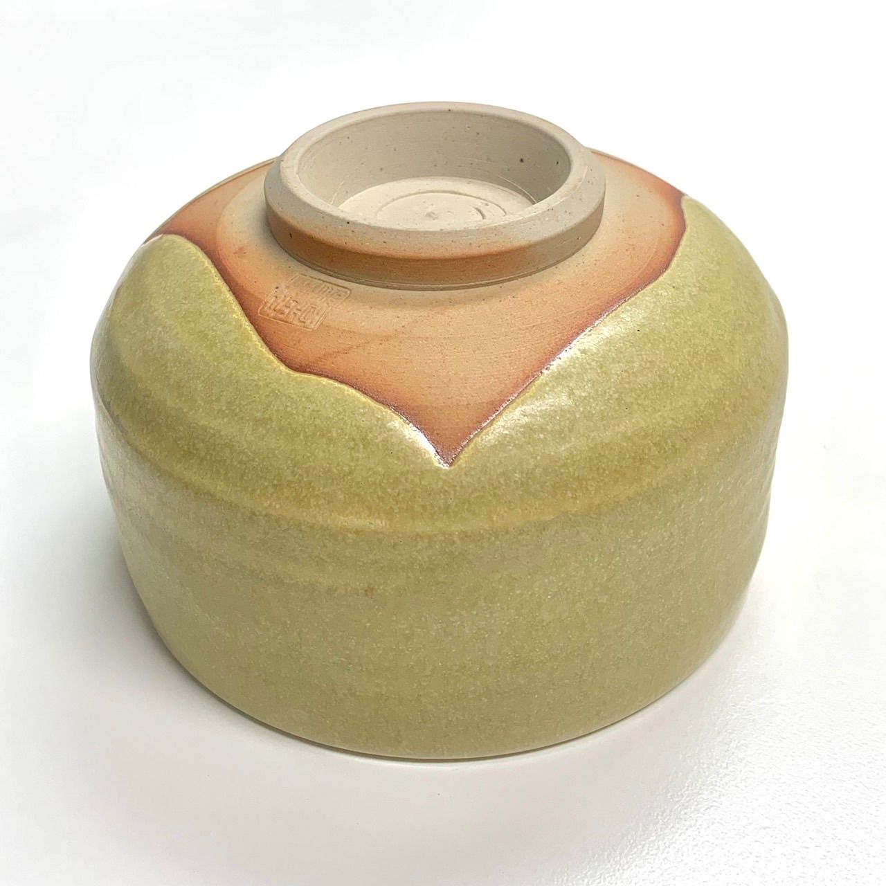 逢絢亭・新品】茶道具 茶碗 京焼 御本 鉄線の図 伊坂清香 紙箱入り MG