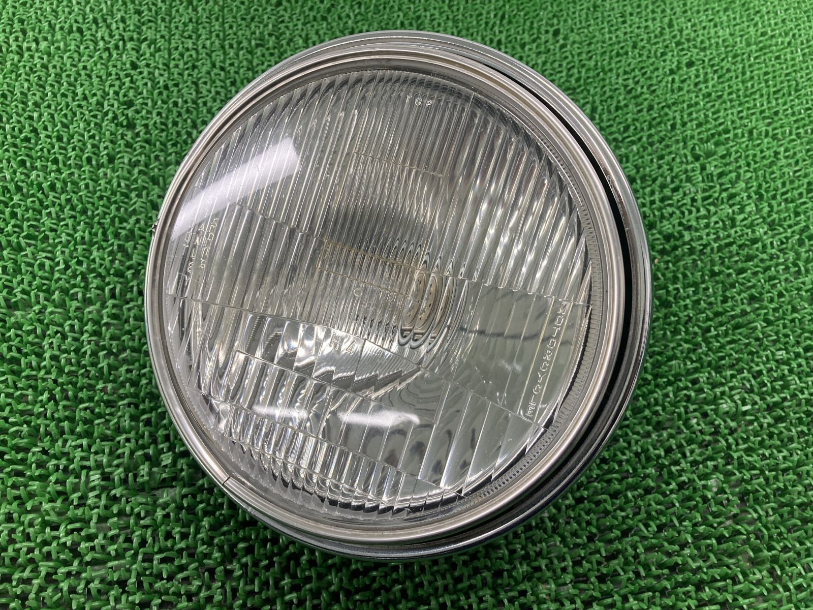 ホーネット250 ヘッドライト 5016 MC31-1500*** ホンダ 純正 中古 バイク 部品 MC31 HORNET250 リム ケース ペイント素材に 車検 Genuine