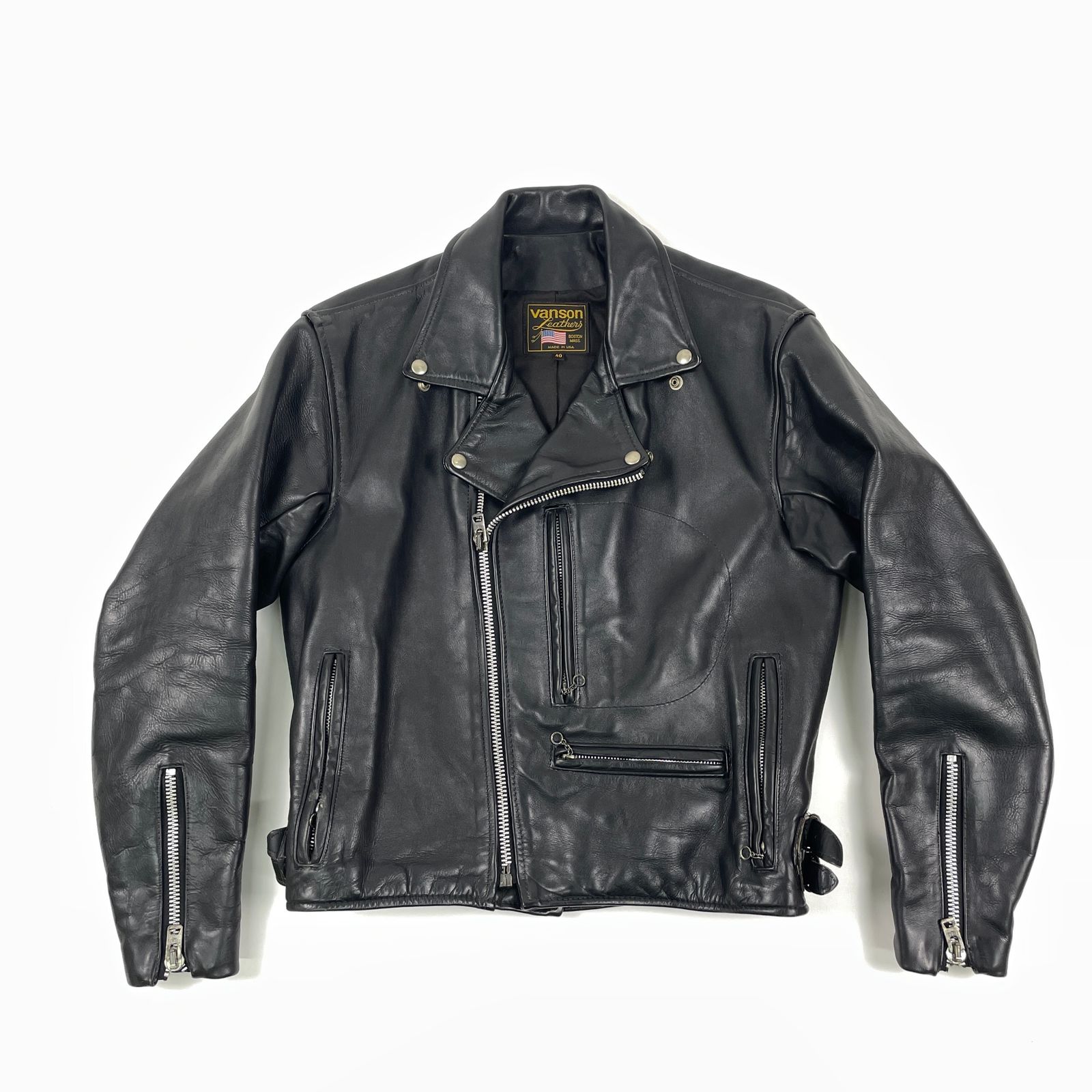 VANSON バンソン RJV シングルライダース サイズ40 VANSON バンソン RJPシングルライダース サイズ40 40 バンソン RJV