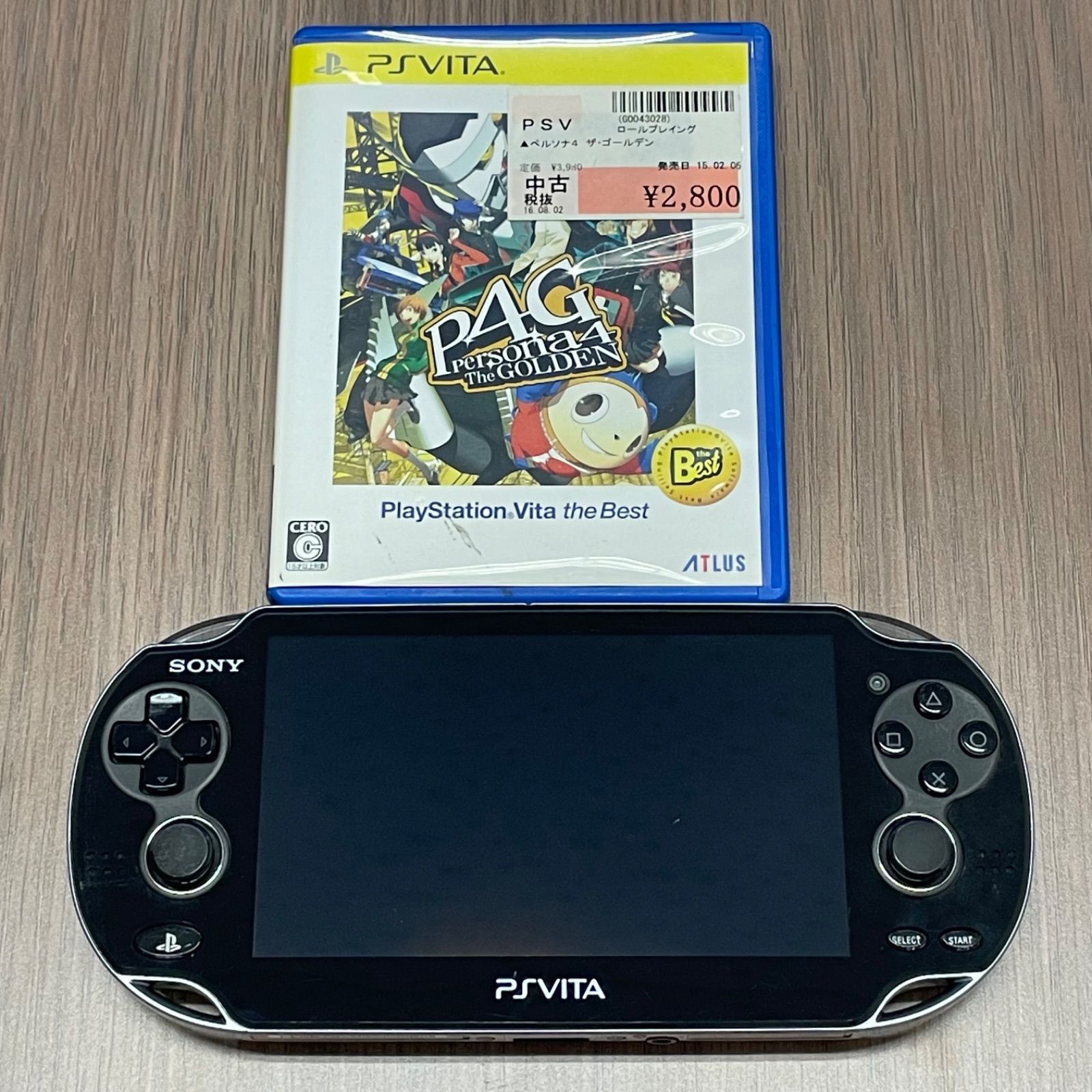 PlayStation®Vita PCH-1000シリーズ ＆ ペルソナ4 ザ ゴールデン PS Vita the Best