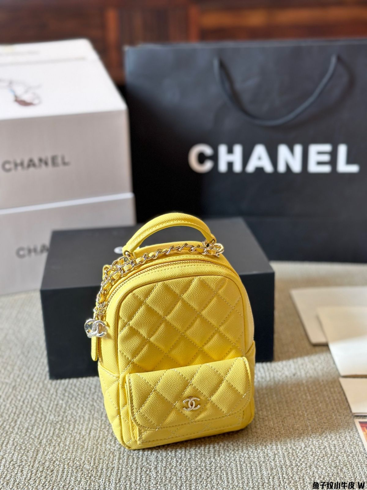 今日特価】Vintage Chanel Backpack ヴィンテージシャネル