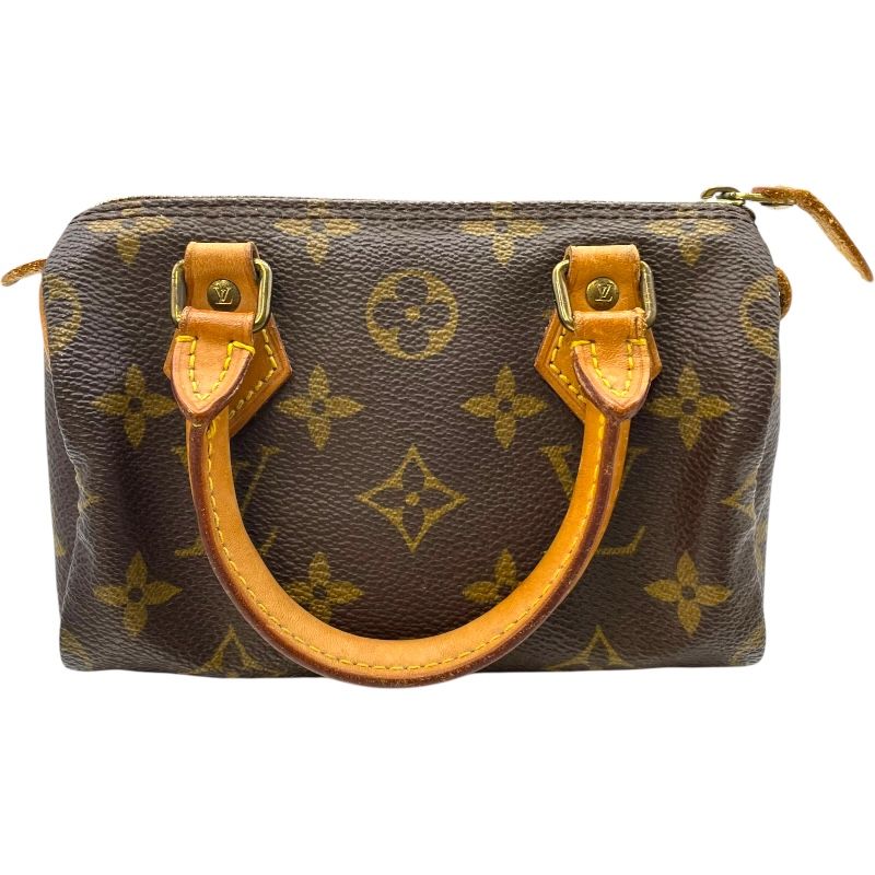 LOUIS VUITTON ハンドバッグ モノグラム ミニスピーディ ブラウン ミニ・スピーディ ルイヴィトン ハンドバッグ M41534 ミニ