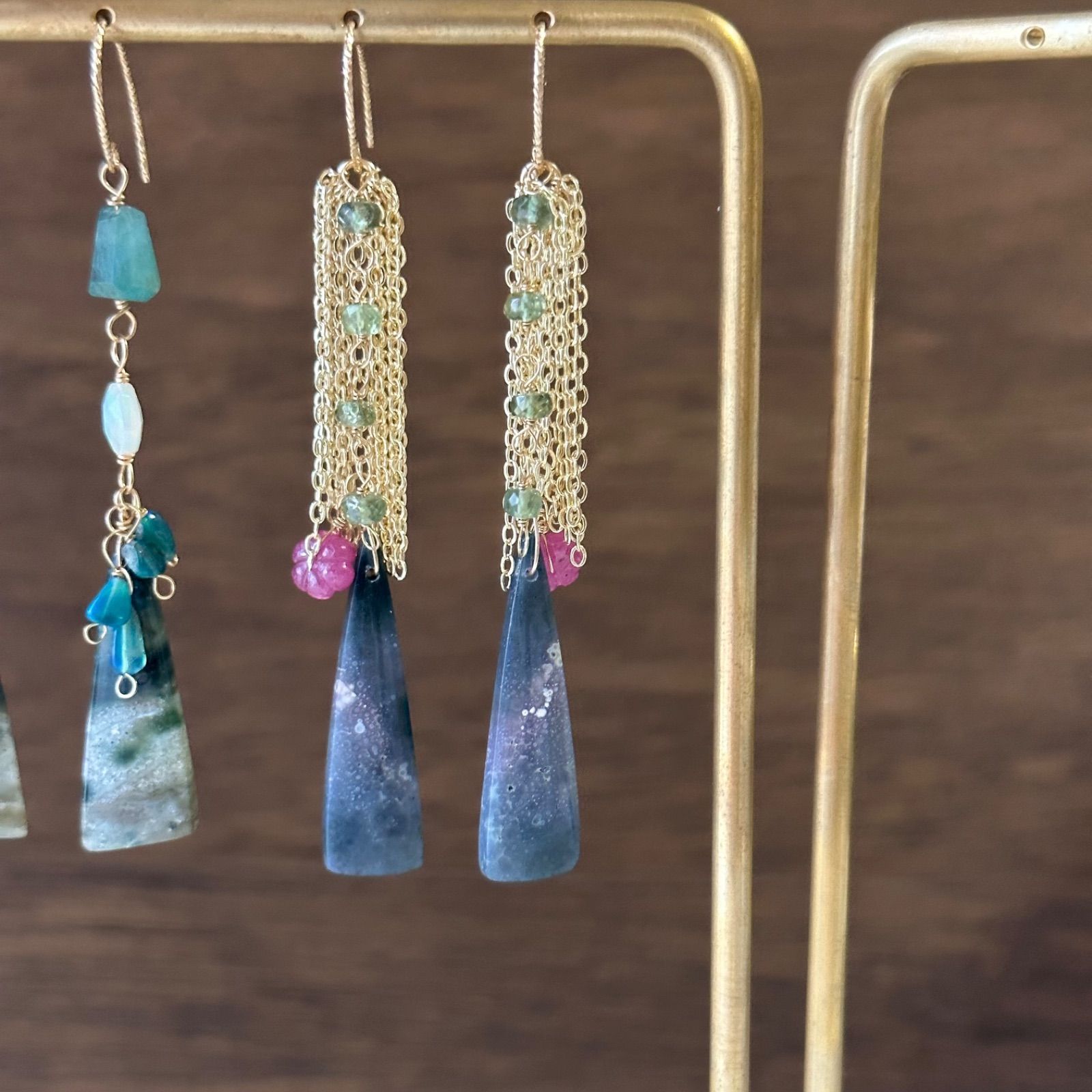 talkativeトーカティブ グレープカルセドニーピアス talkative