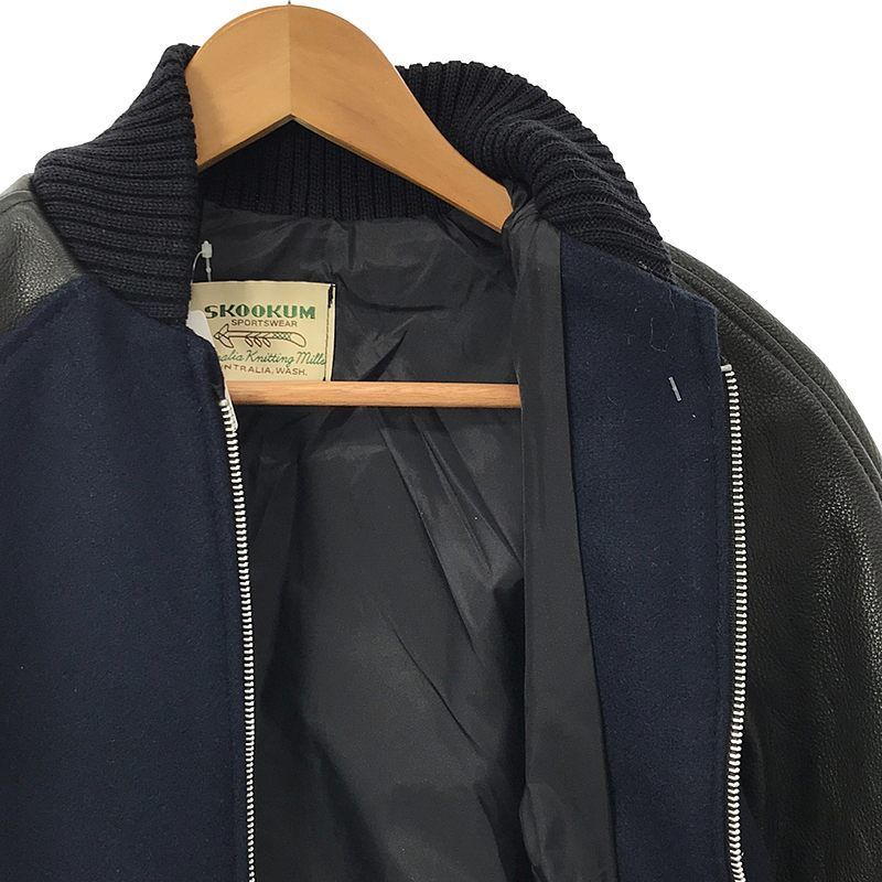 新品】 SKOOKUM / スクーカム | × rroomm / ルーム 別注 レザー切替 