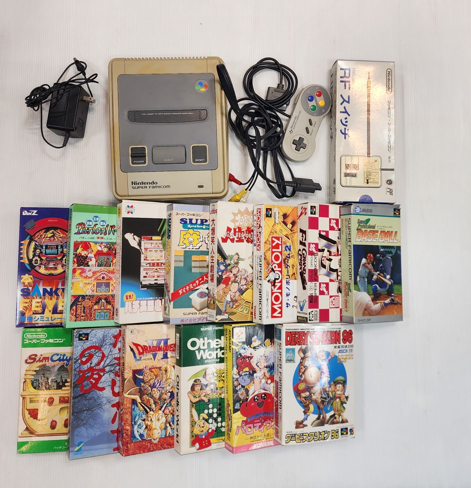 中古】スーパーファミコン本体ジャンク ＋ 【中古】ソフト - メルカリ