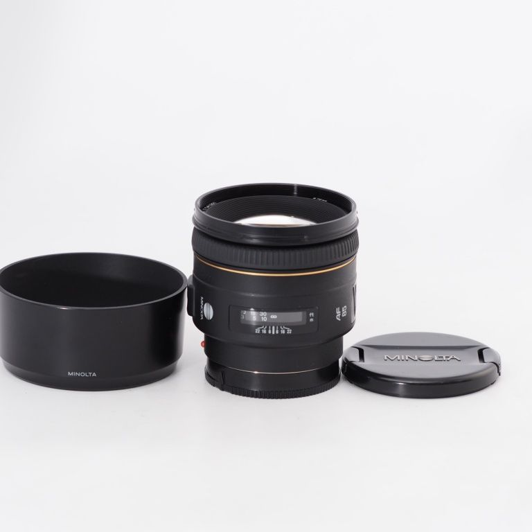 MINOLTA ミノルタ AF 85mm f/1.4 G 後期 ソニー Aマウント 動確/良品