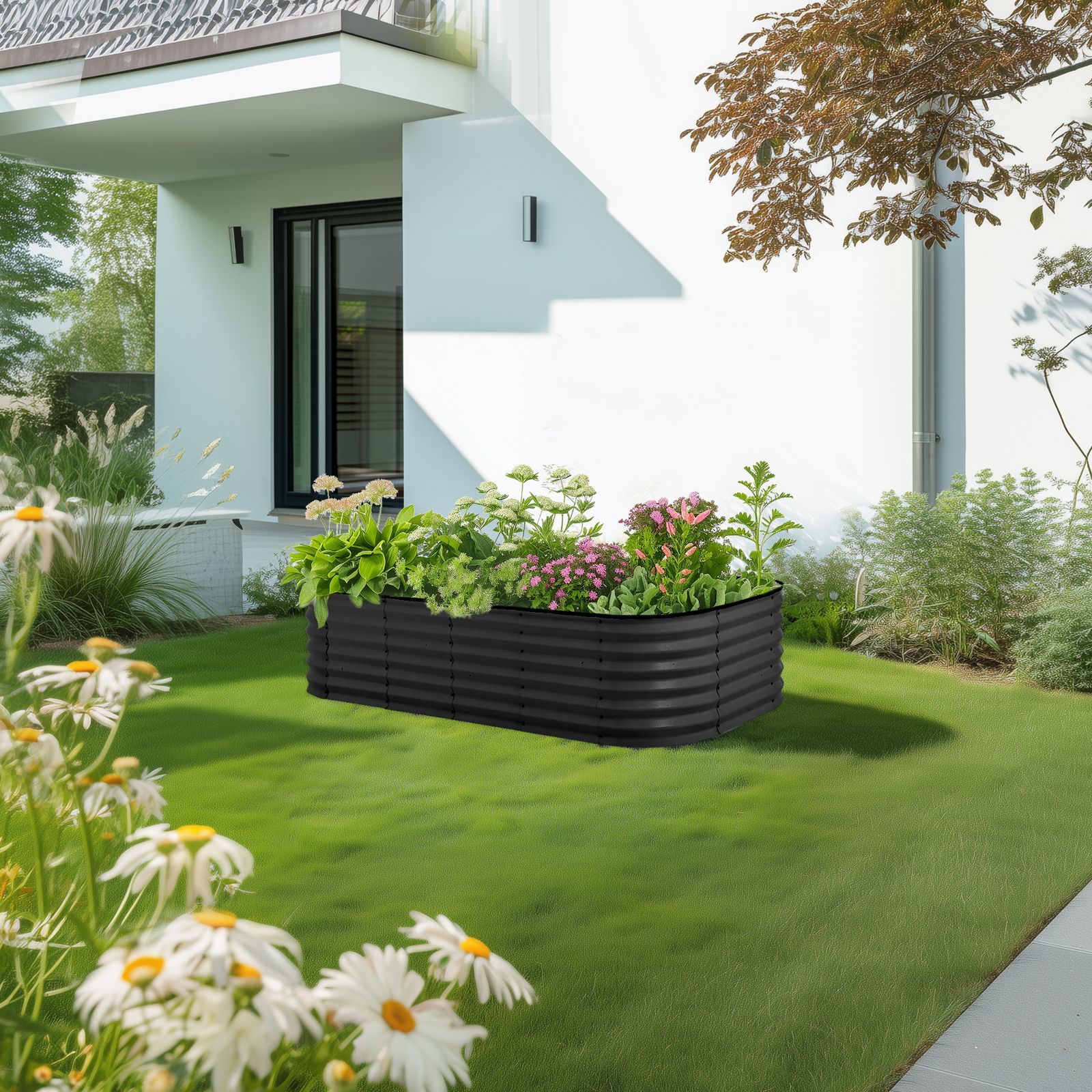 8%割」 レイズドベッド ガーデンベッド L200×W100×H45cm 腐らない 庭