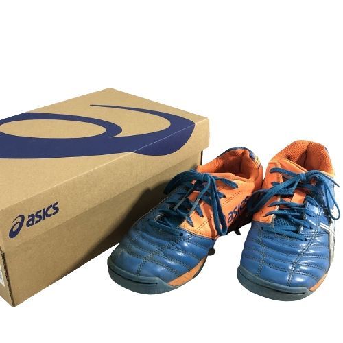 asics アシックス DS LIGHT JR サッカーシューズ 23cm 青X