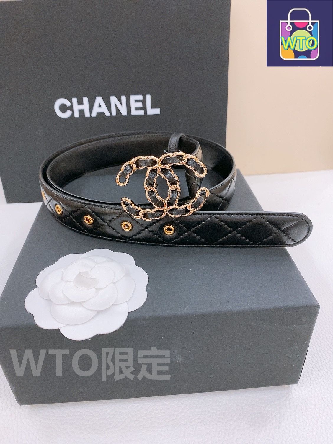 今日特価】Chanel シャネル レザーベルト-1 - メルカリ
