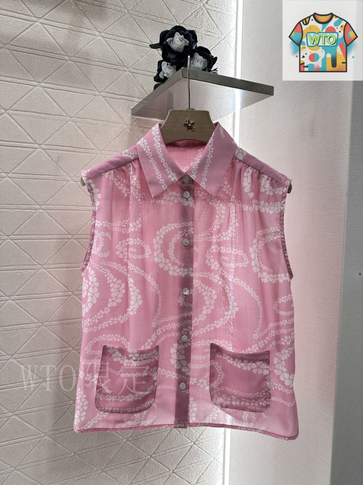 メル61666出品 今日WTO】Chanel 2025 New Arrival 印花無袖シャツ-ED16 - メルカリ