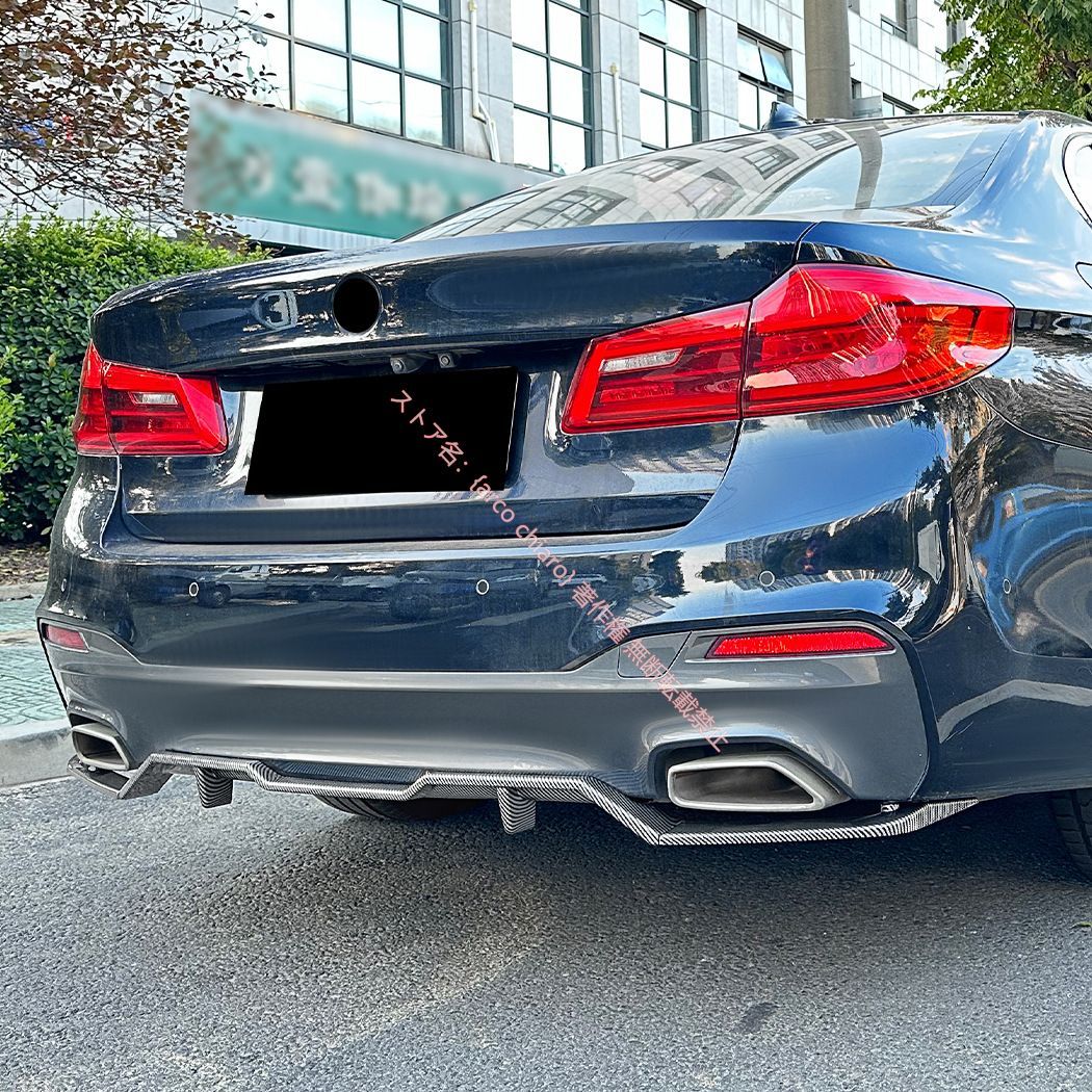 BMW G30 Mスポーツ前期 リア ディフューザー デヒューザー スポイラー BMW G30 G31 5シリーズ Mスポーツ 前期用 F90 M5ルック リア