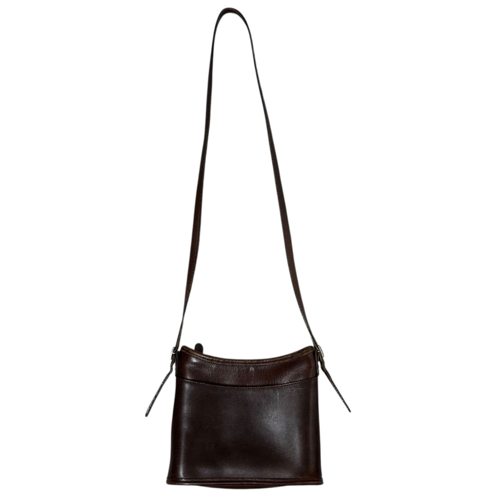 COACH オールドコーチ レザー ショルダーバッグ レッド COACH レザー 