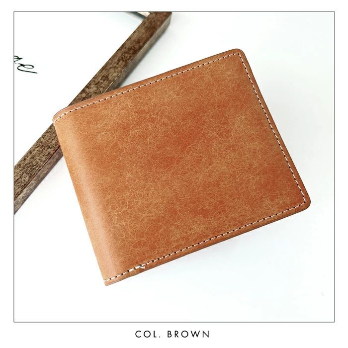 本革 二つ折り