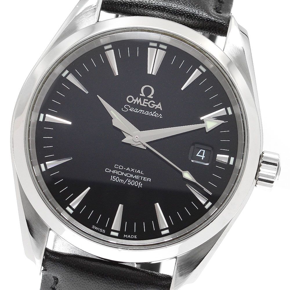 オメガ OMEGA 2503.50 シーマスター アクアテラ コーアクシャル 自動巻き メンズ 保証書付き_909607