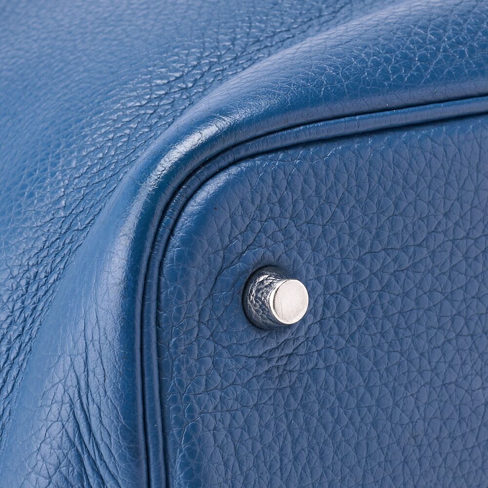 HERMES エルメス ピコタンロックMM バイカラー ハンドバッグ トリヨン  