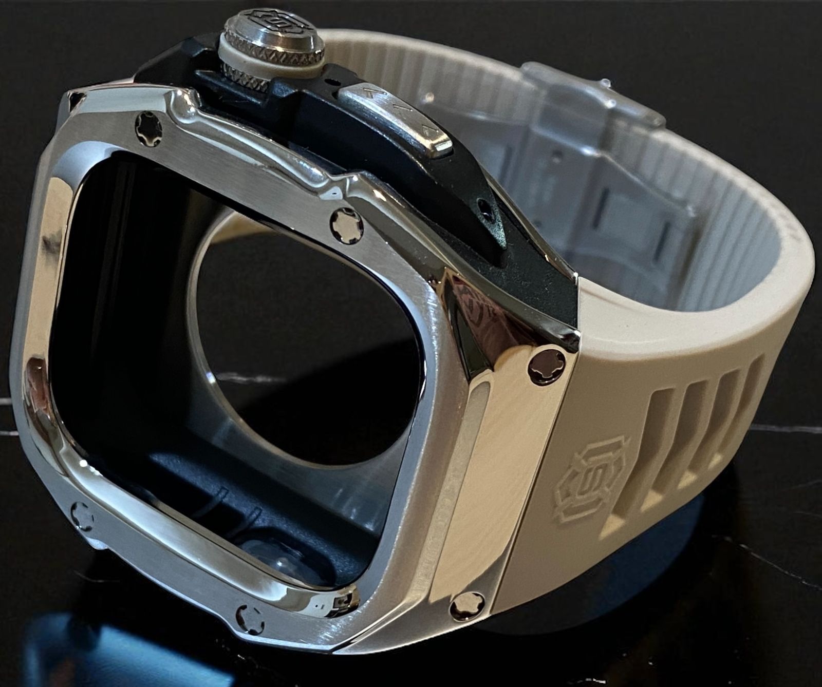 49ステンケースApple Watch Ultra アップルウォッチカバーバンド 1124