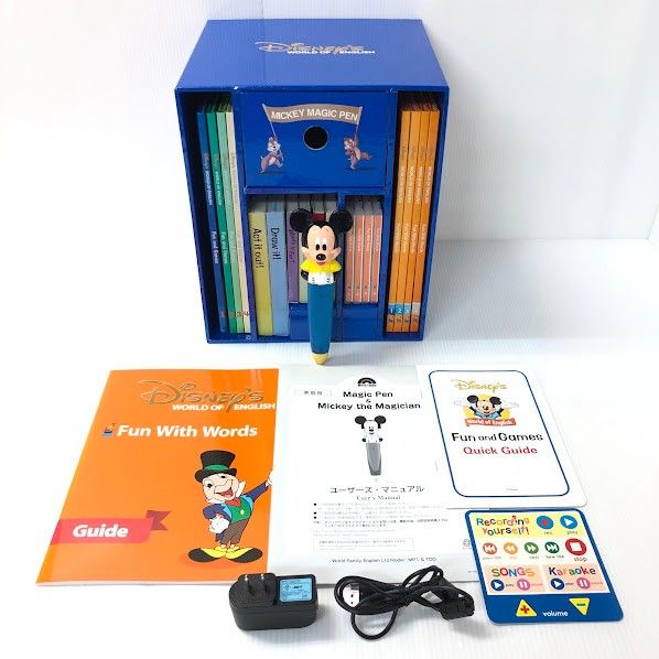 ディズニー英語システム ミッキーマジックペンセット 2012年 g-536 DWE ワールドファミリー