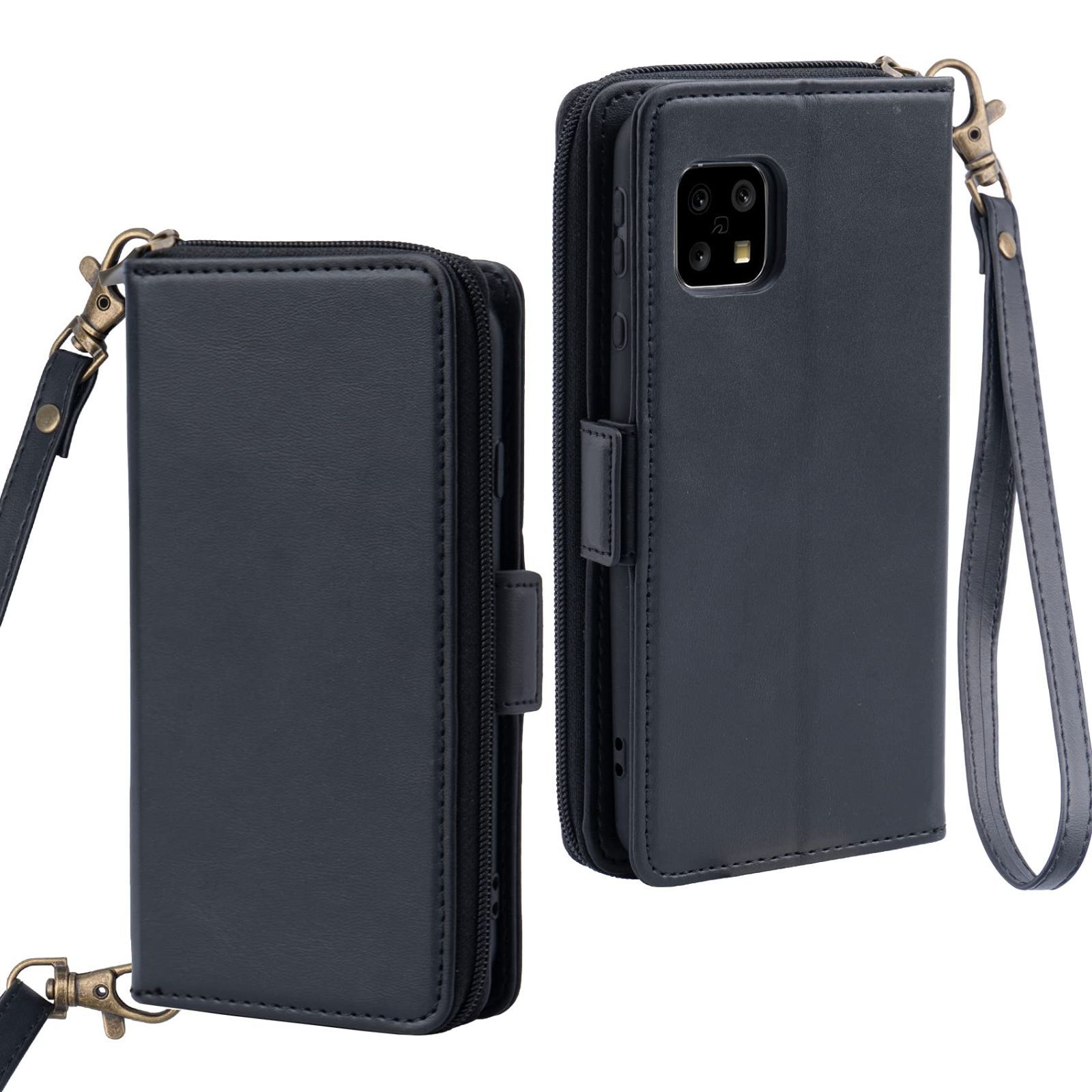 【在庫セール】Sharp 財布一体型ケース AQUOS AQUOS AQUOS sense4/sense5G/sense4 ライト センス4 Lite/sense4 アクオス カード収納 Basic(SH-41A 手帳型ケース basic sense4 SH-