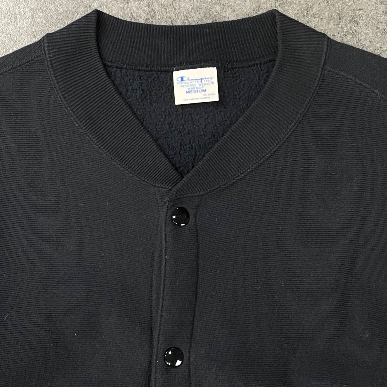 青単タグ Champion Reverse Weave SNAP SWEAT SHIRT チャンピオン 