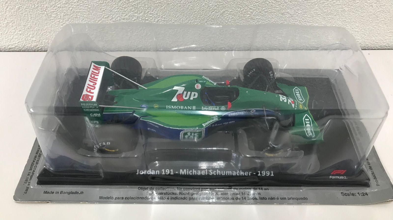 Jordan191 ミハエル・シューマッハ 1/24 ディアゴスティーニ 第35号