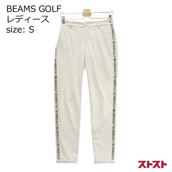 BEAMS GOLF ビームスゴルフ 裏起毛パンツ サイドロゴライン S