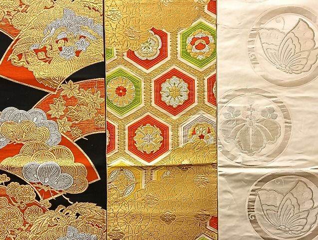 平和屋着物□袋帯 西陣 まとめて100点 鳳凰 向かい鶴 向かい蝶 風景 花  