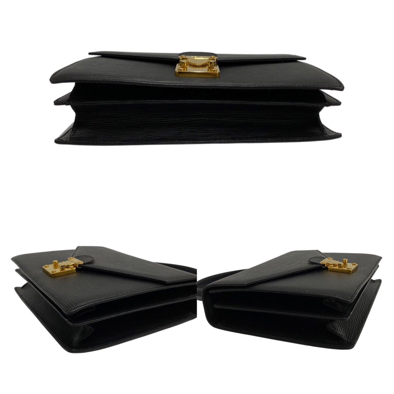 未使用保管品 希少品 保存袋付き FENDI フェンディ ロゴ 金具 エピ 