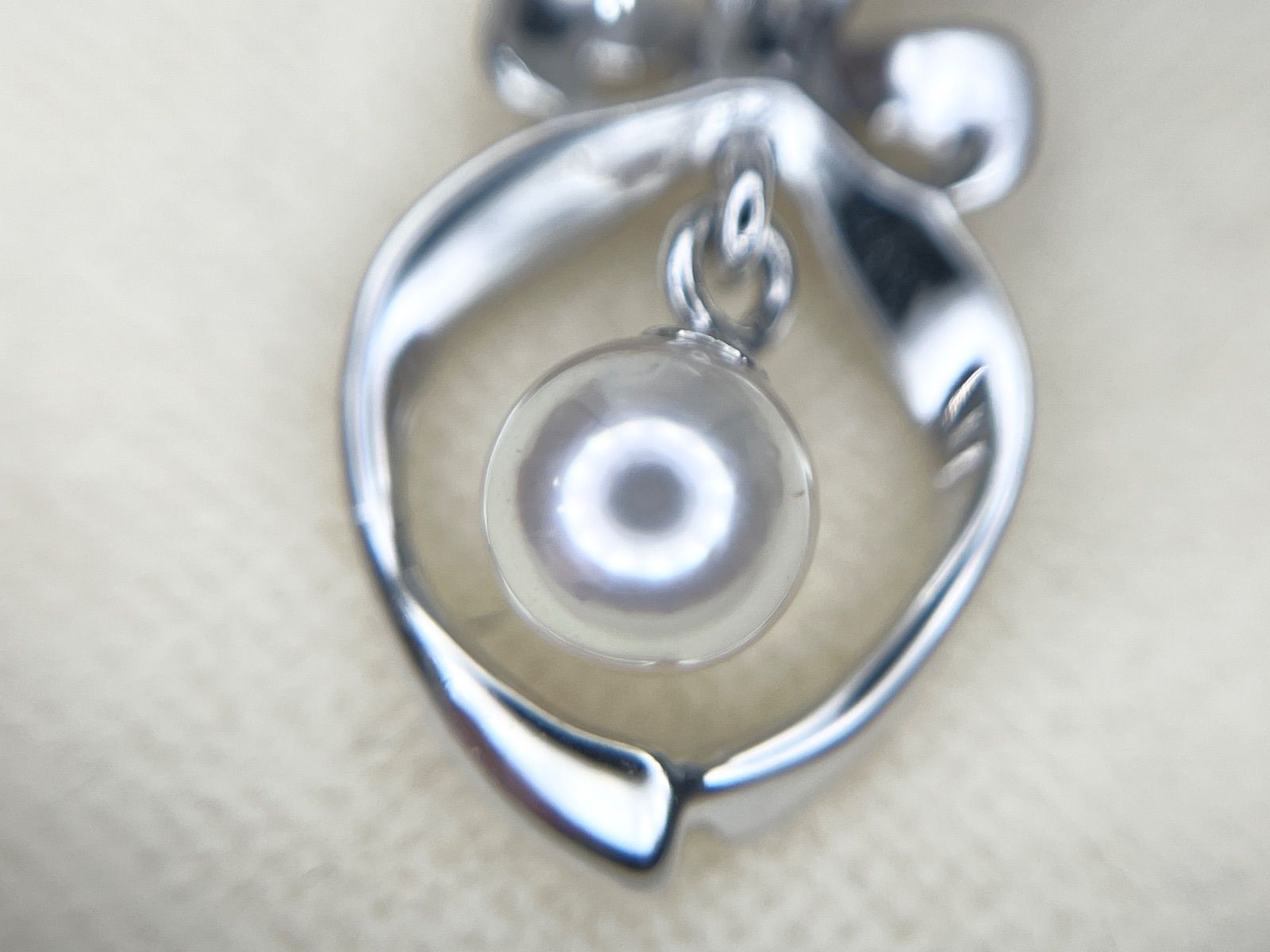 ミキモト真珠島 パールネックレス スターリングシルバー 40cm - メルカリ