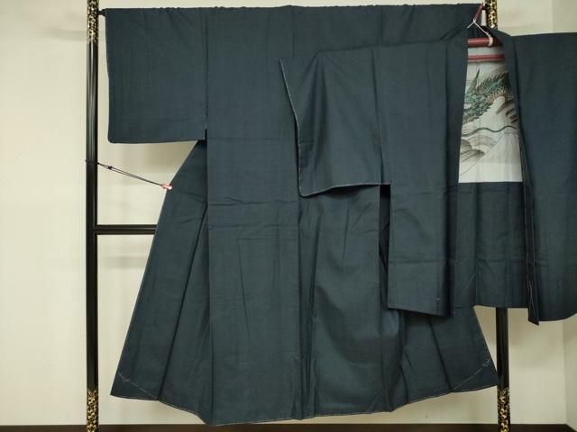 平和屋着物男性　大島紬　アンサンブル　亀甲柄　証紙付き　正絹　逸品　DAAL3474qp
