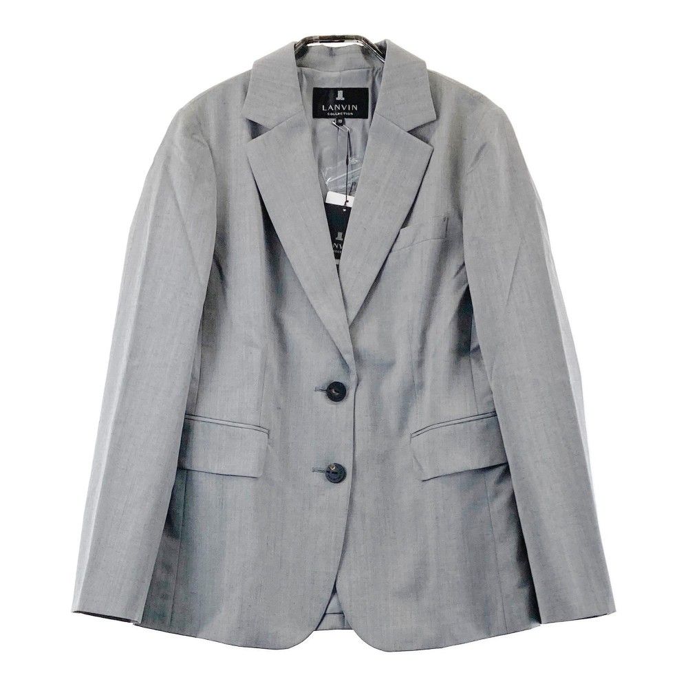 LANVIN ランバン ウール ダブル スーツ セットアップ グレー CHIARO