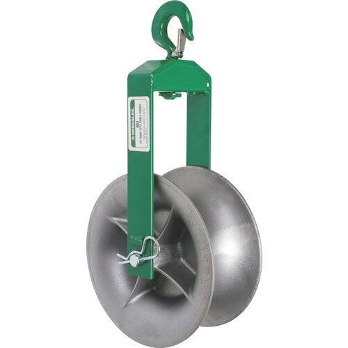 【新品・2営業日で発送】Ｒｉｄｇｅ　Ｔｏｏｌ　Ｃｏｍｐａｎｙ GREENLEE フックタイプケーブル滑車12インチ (651 2539)