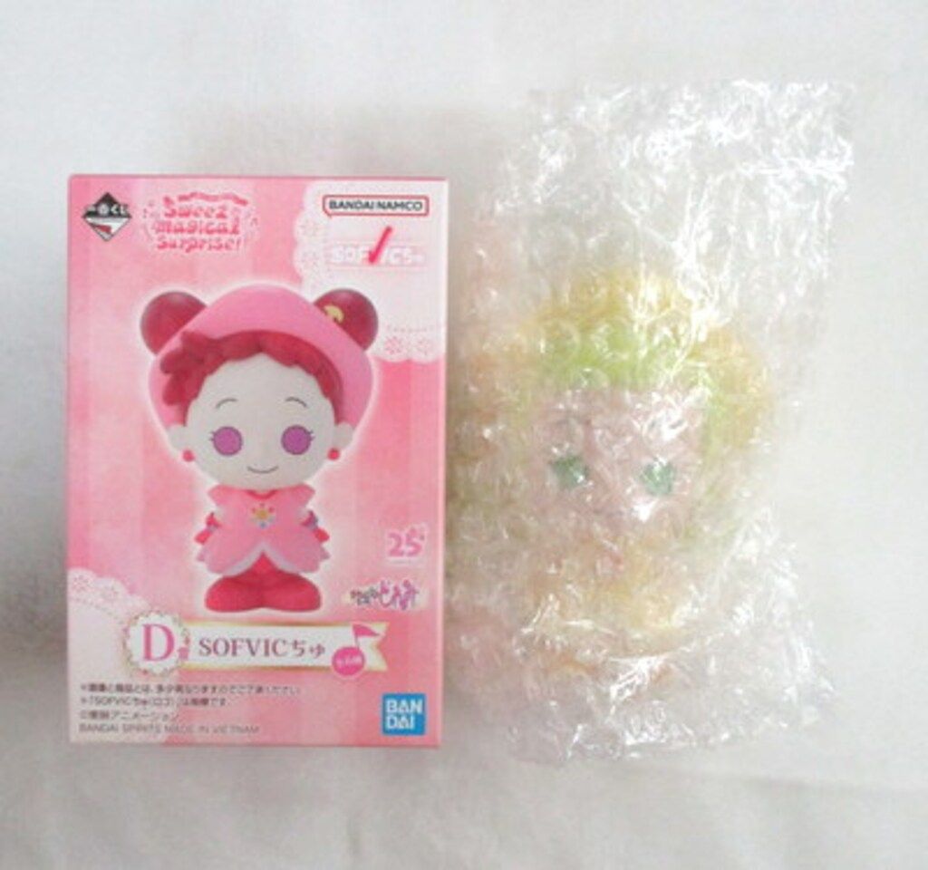 一番くじ おジャ魔女どれみ D賞 SOFVICちゅ 全6種 一番くじ おジャ魔女どれみ D賞 SOFVICちゅ フィギュア 3体