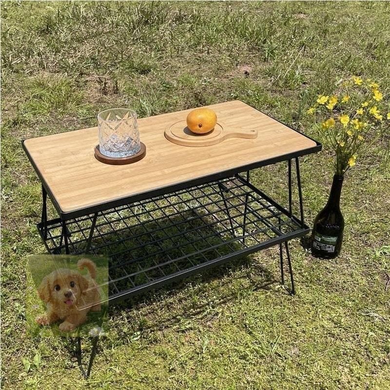 コンパクトアウトドアテーブル