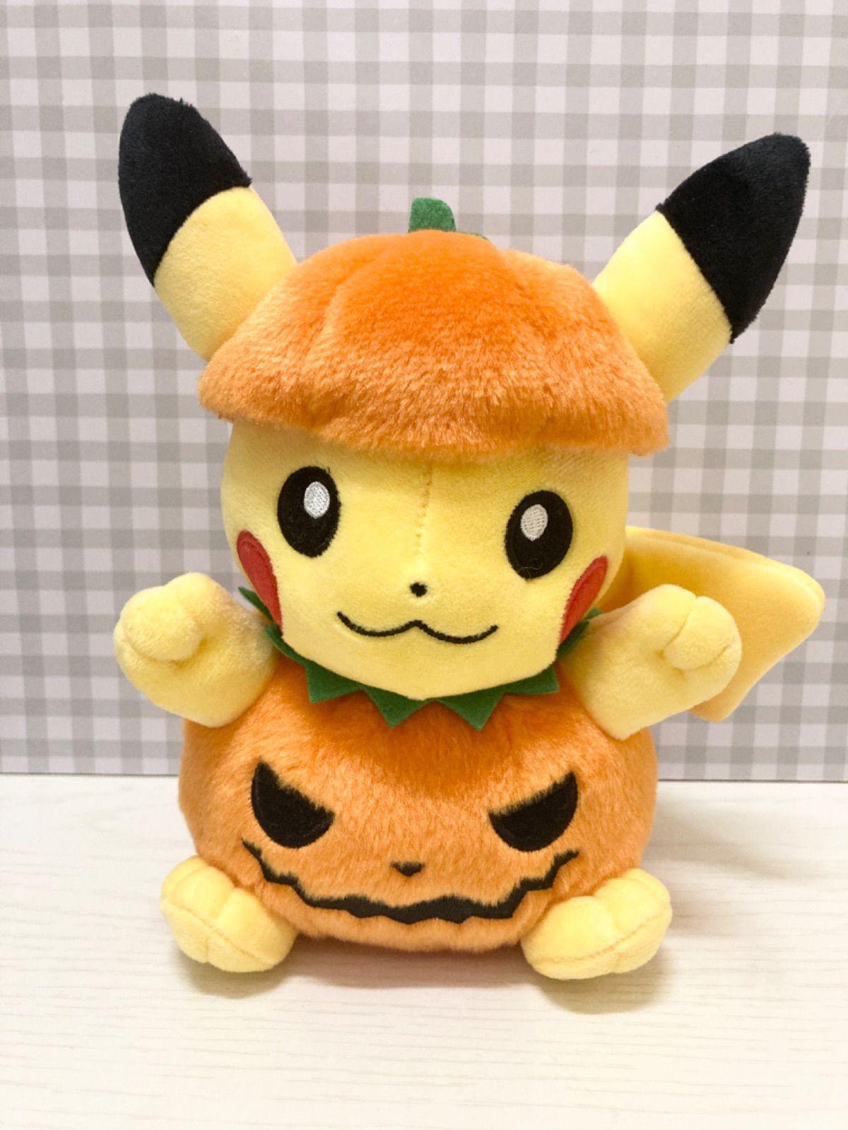 ポケモンセンター ピカチュウ かぼちゃ ぬいぐるみ 2023 ハロウィン 