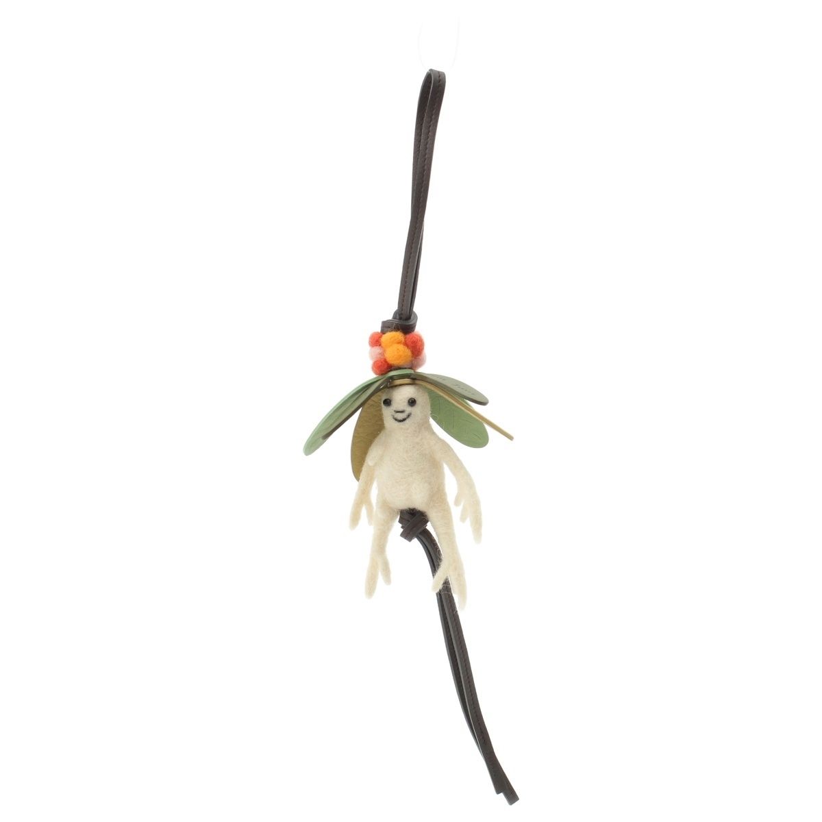 激レア✨ロエベ トカゲモチーフ サラマンダー ストラップ チャーム レザー ロエベ ウール カーフレザー スナフジタ マンドラゴラ チャーム