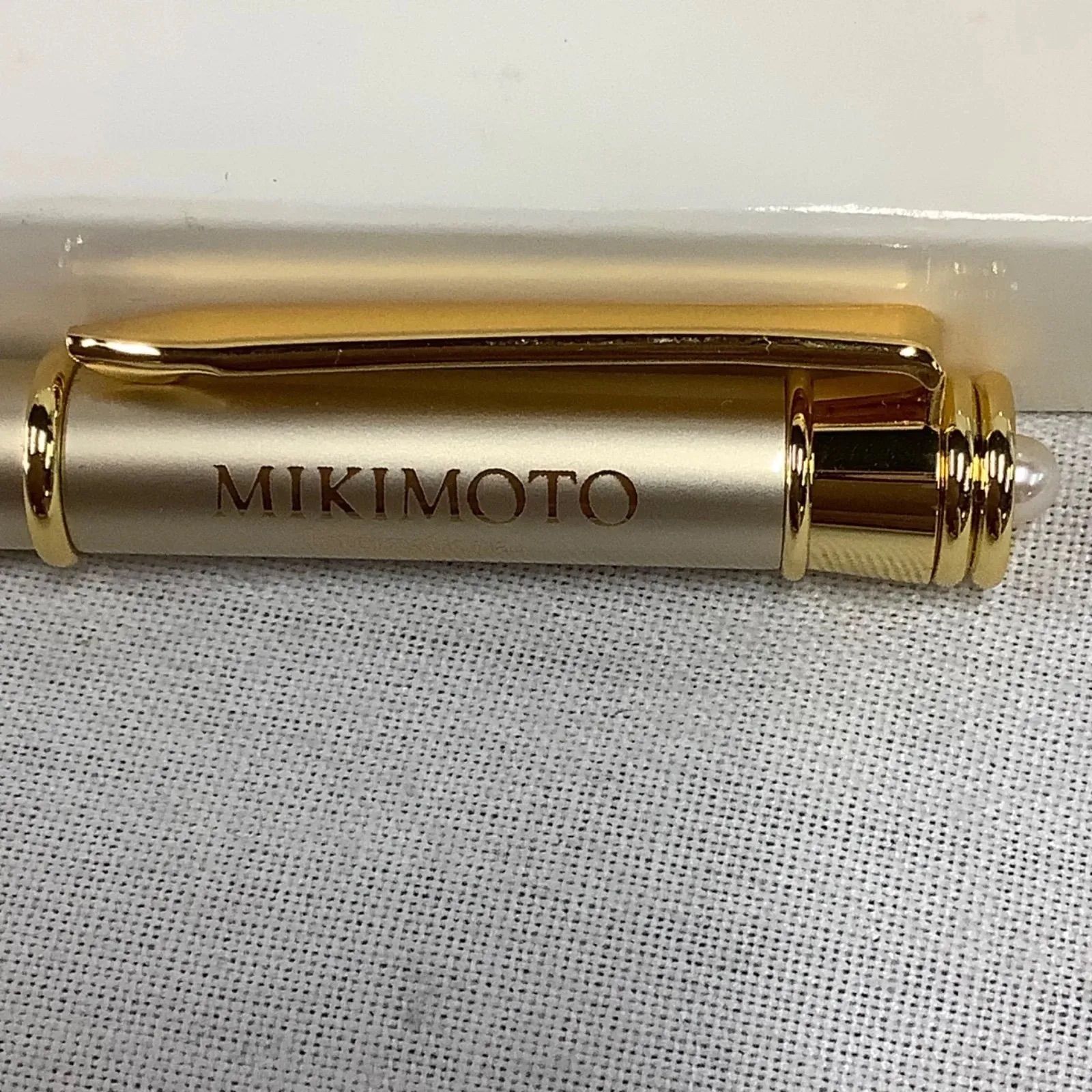 ミキモト パール付きボールペン タカシマヤオリジナル ゴールド C411