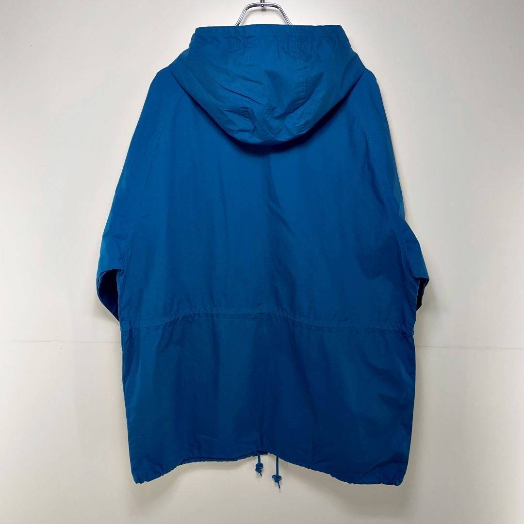 メンズ 80s L.L.Bean ジップアップフリース ターコイズ L アメリカ製