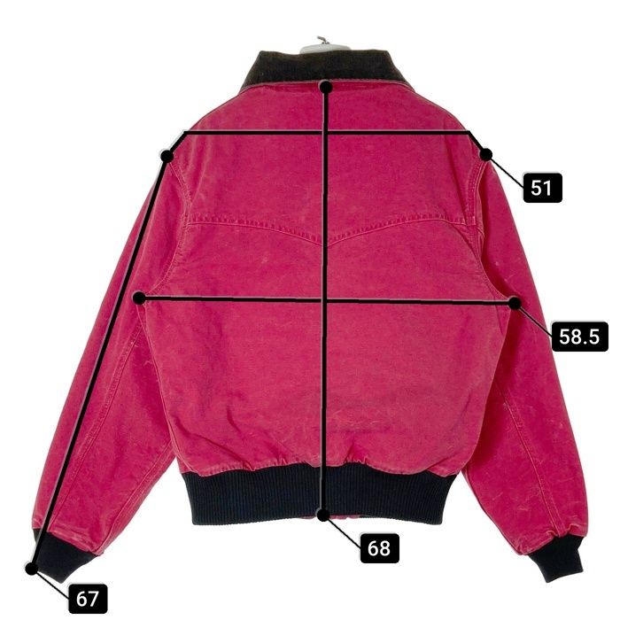 Carhartt サンタフェジャケット 赤キルティング 80s~90s Carhartt サンタフェジャケット 赤キルティング 80s~90s 楽天