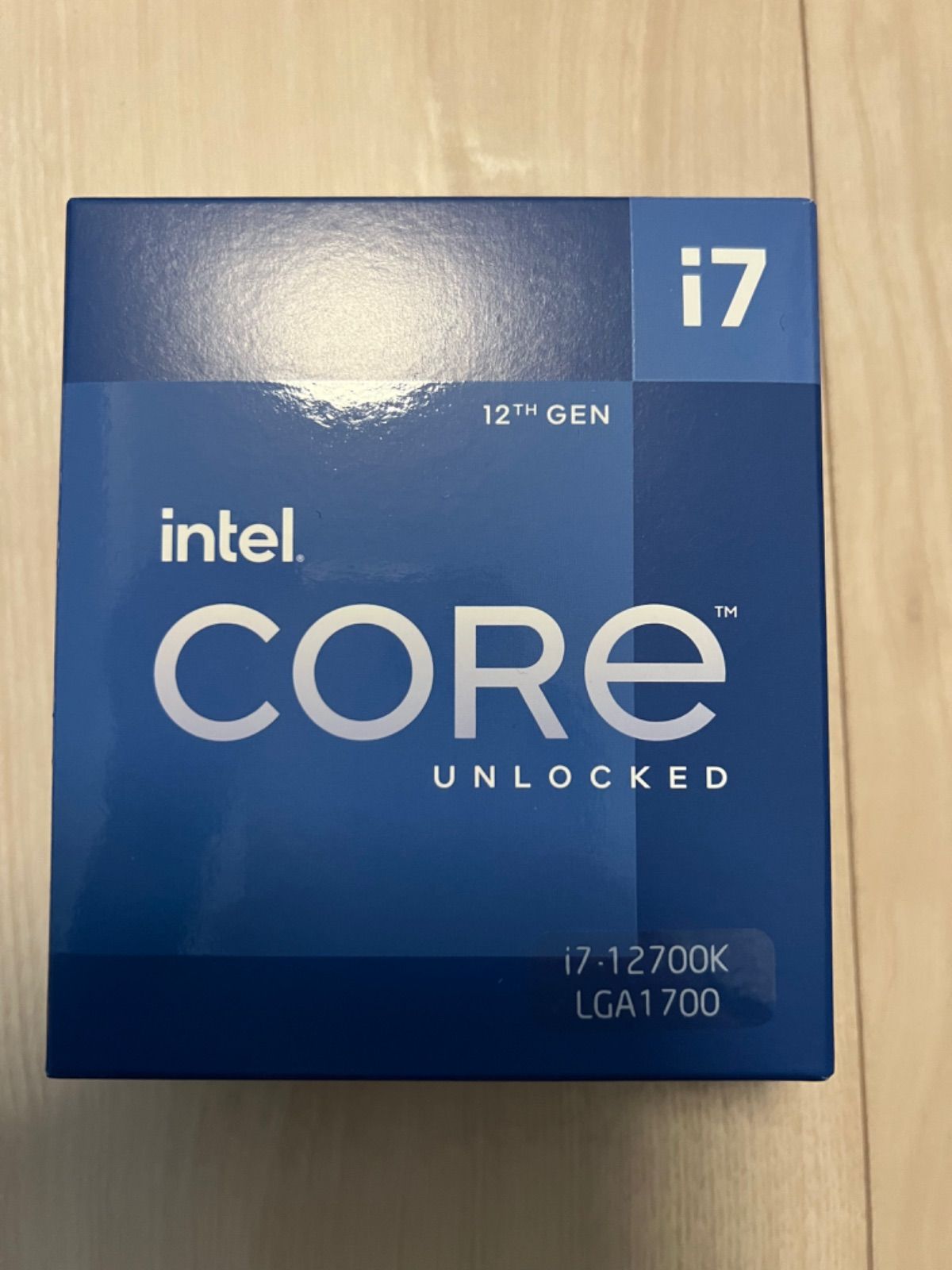 Intel CPU Core i7 第12世代 BOX 12700