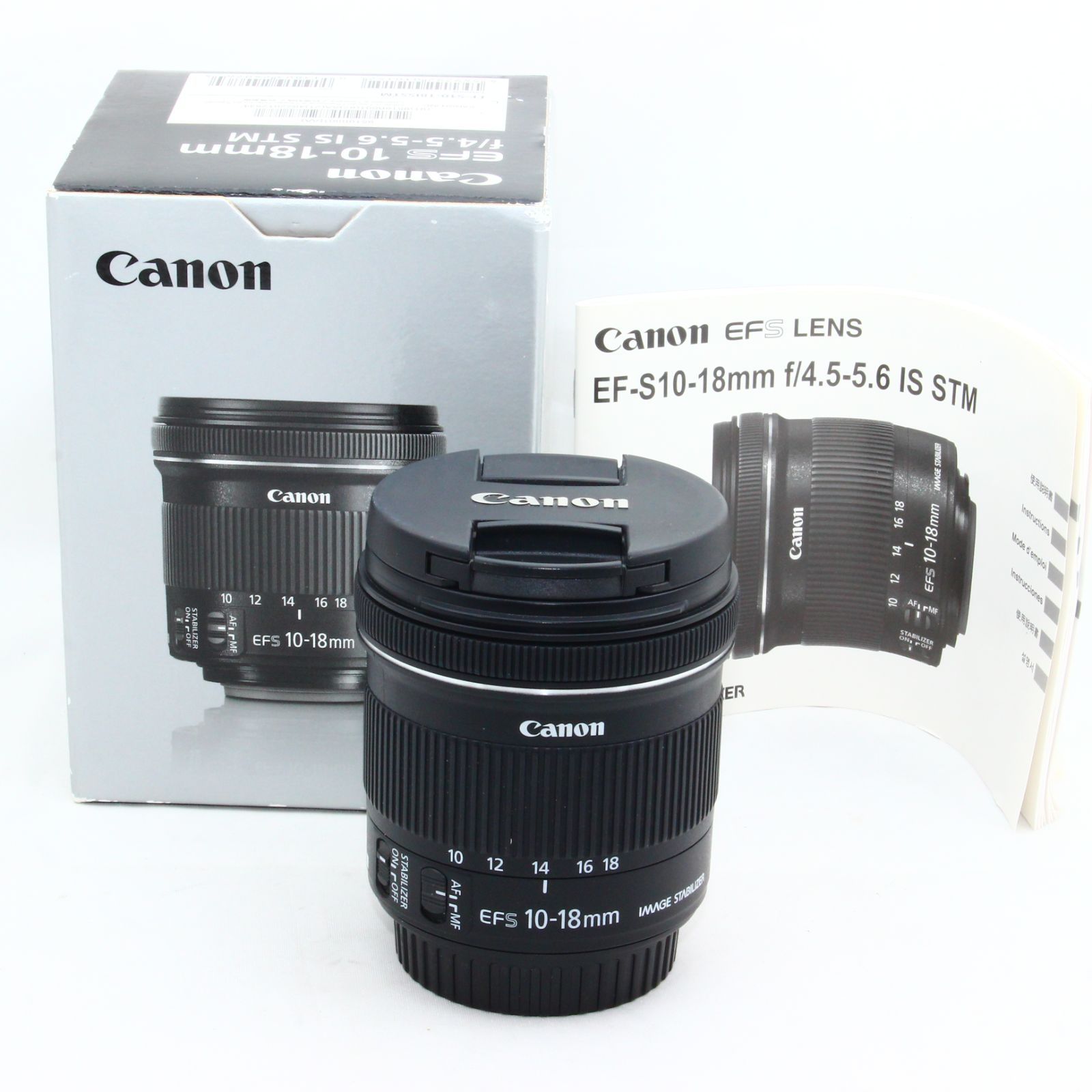 Canon EF-S10-18mm F4.5-5.6 超広角レンズ フード付