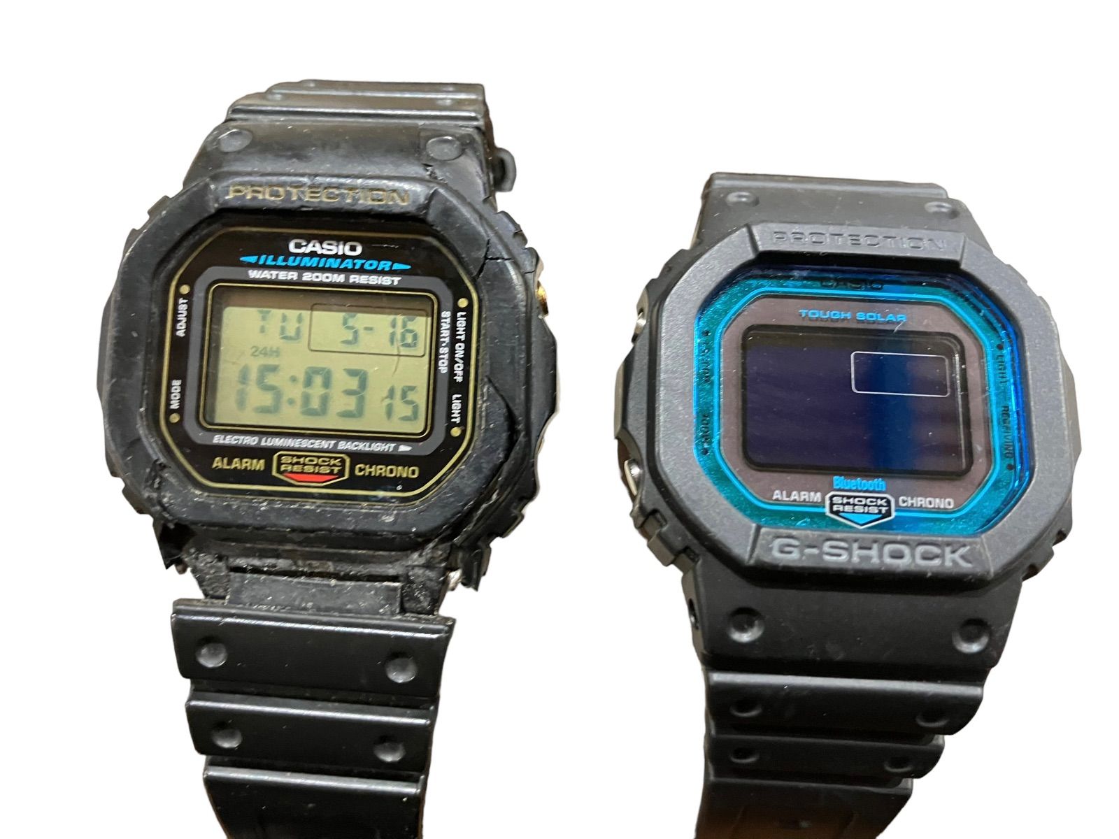 日本未発売】 G-SHOCK、ハミルトン含む腕時計15個セット➆ ジャンク