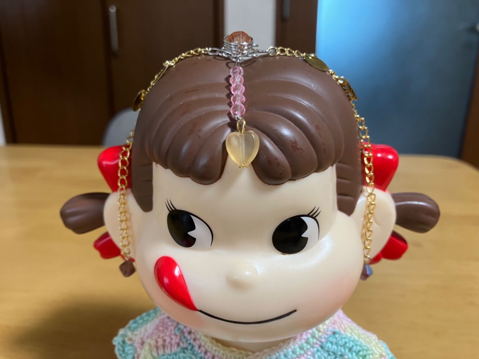 ☆ひいちゃん様ご確認用☆ ペコちゃんの頭飾り，ソランちゃん