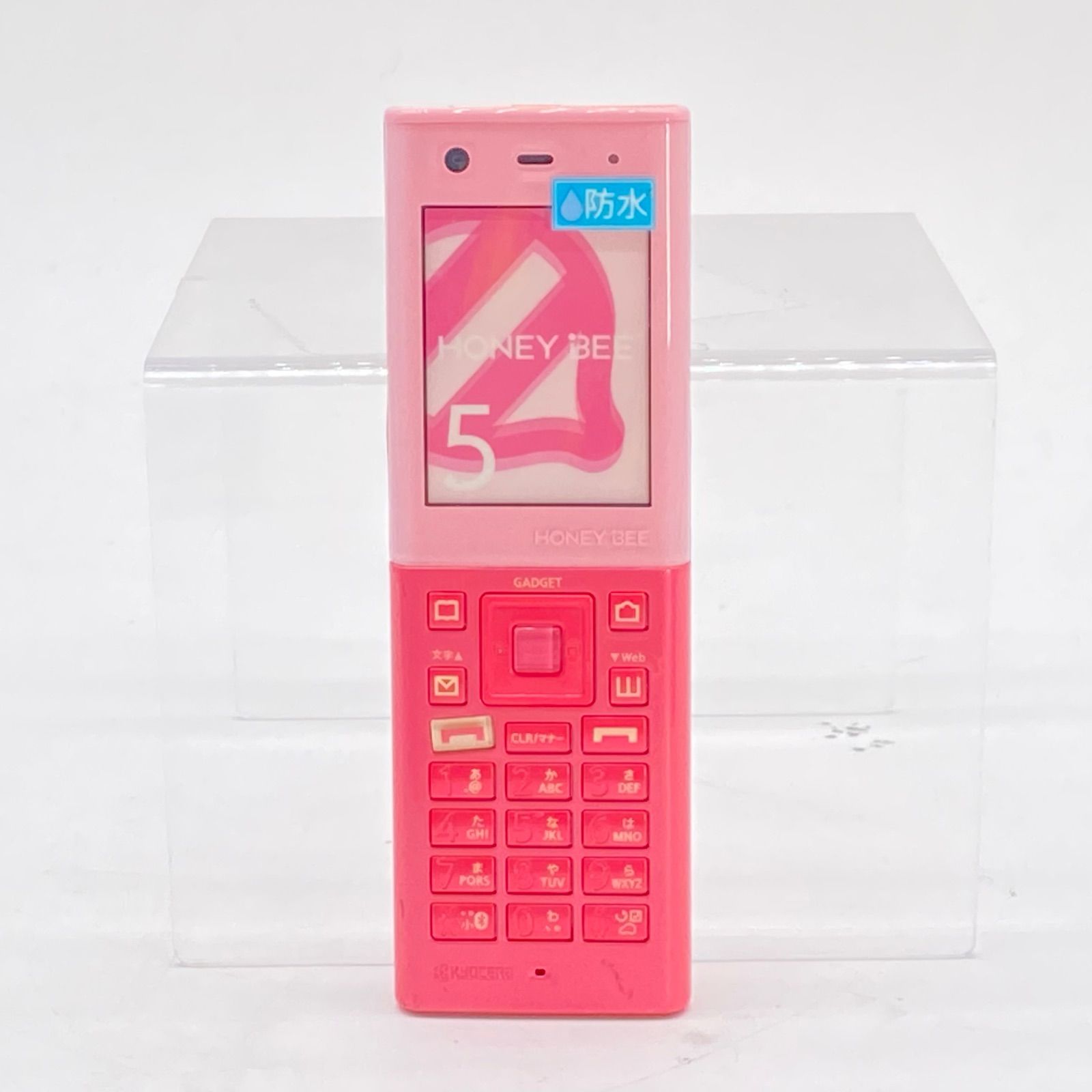 【美品】WILLCOM WX07K 京セラHONEY BEE5 京セラ HONEY BEE 5 WX07K [グリーン&パープル] 価格比較 - 価格.com