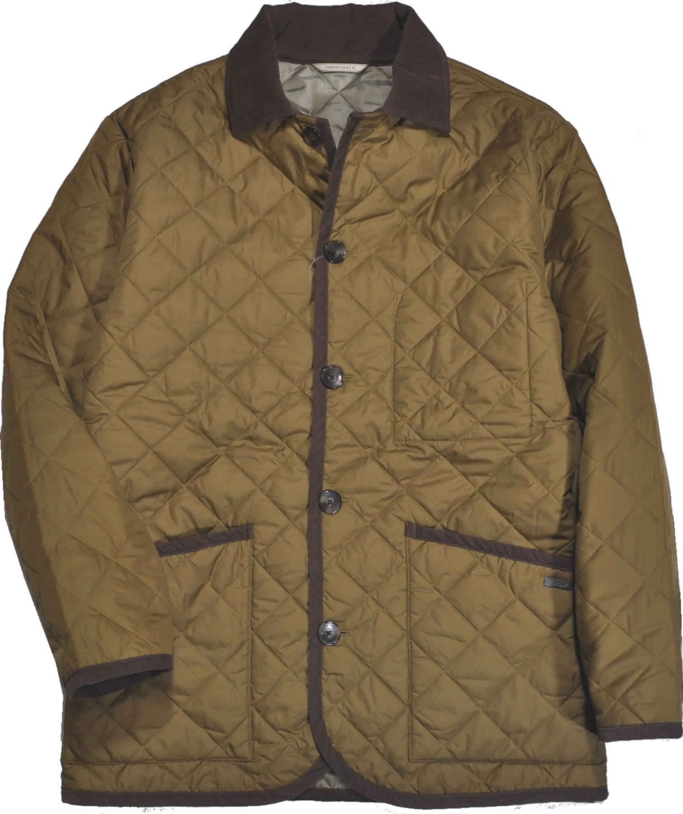 Crocodile クロコダイル カバーオール ジャケット 中綿キルト 撥水加工 2ブラウン