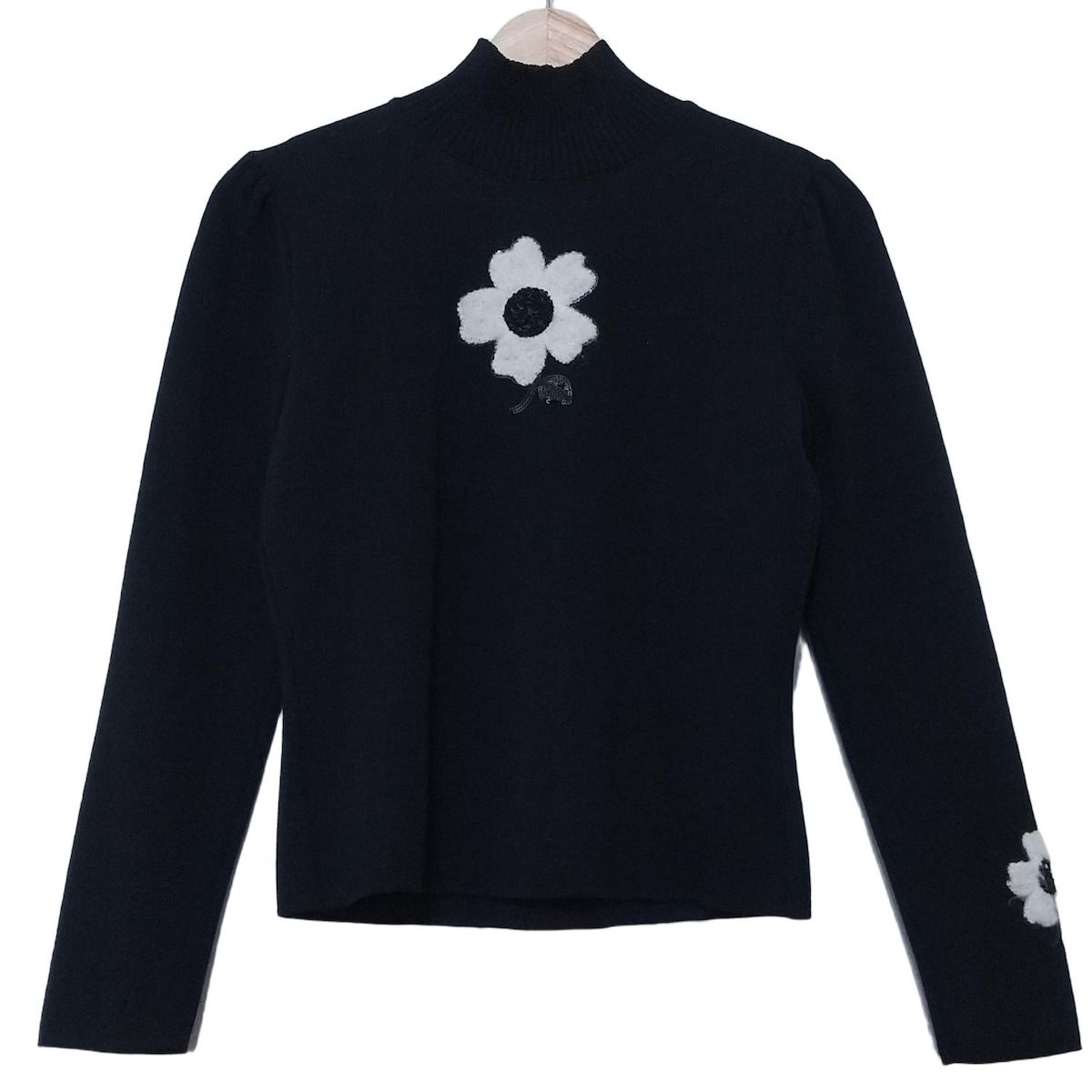 エムズグレイシー M'S GRACY サイズ40 M グレー×ダークグレー×イエロー レディース チェック柄 ワンピース エムズグレイシー M\u0027S GRACY サイズ40 M - 黒 レディース 長袖&frasl;春&frasl;秋