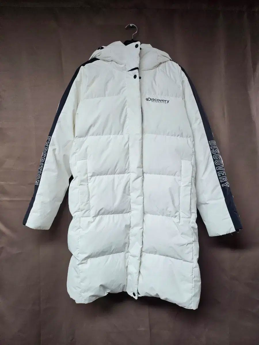 DISCOVERY エクスペディション ダックダウン 白 ダウンジャケット ロング丈 90