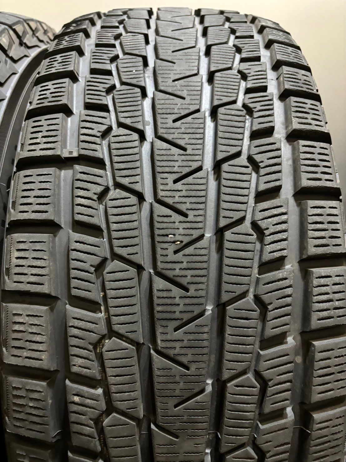 ★265/65R17 YOKOHAMA/ice GUARD G075 20年製 SEIN 17インチ 7.5J +25 139.7 6H スタッドレス 4本 ランクル プラド サーフ (1-G921)