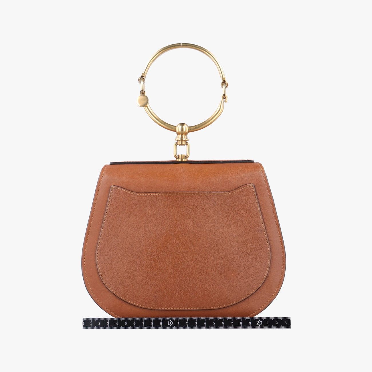 クロエChloeナイル ブレスレットブラウンレザー01-18-63-65