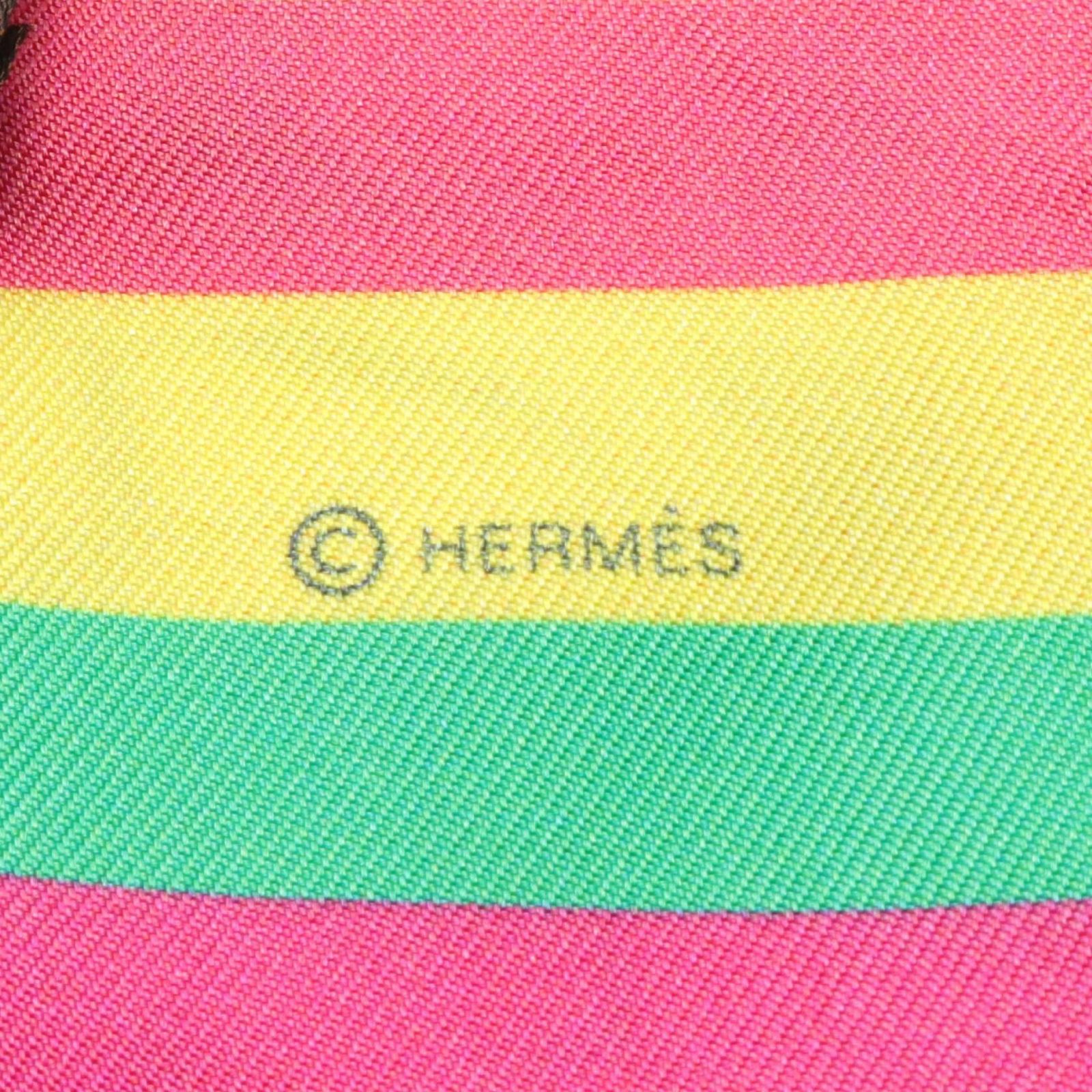 エルメス HERMES スカーフ ツイリー LES BAIGNEUSES 062748S-06 マルチ  